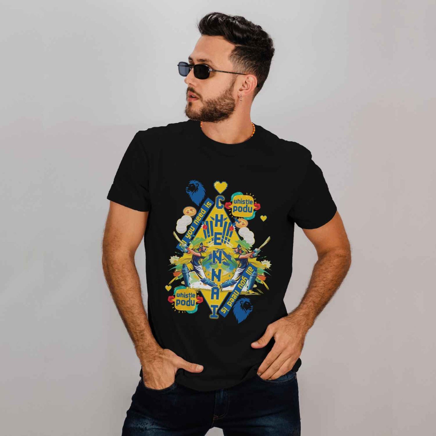 Whistle Podu Vibe - Chennai - Regular T-shirt