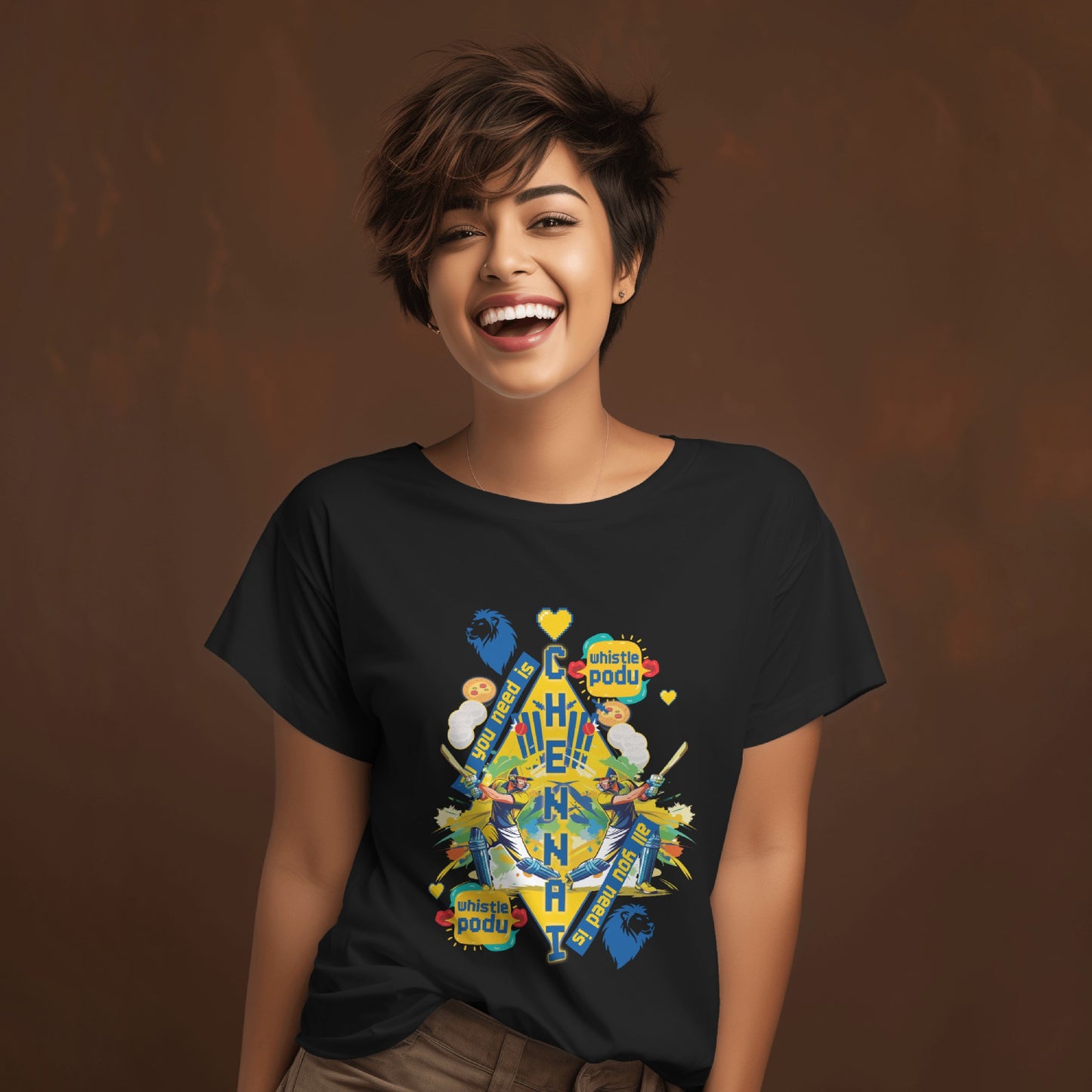 Whistle Podu Vibe - Chennai - Regular T-shirt