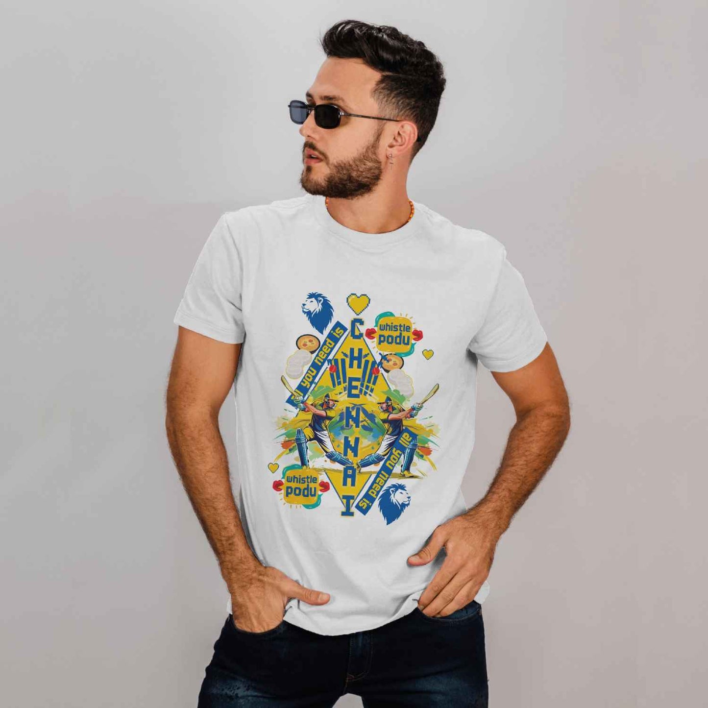 Whistle Podu Vibe - Chennai - Regular T-shirt
