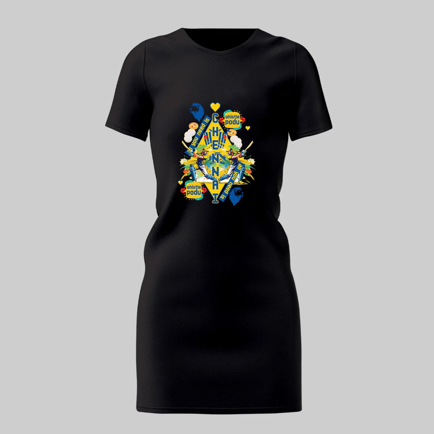 Whistle Podu Vibe - Chennai - Regular T-shirt Dress