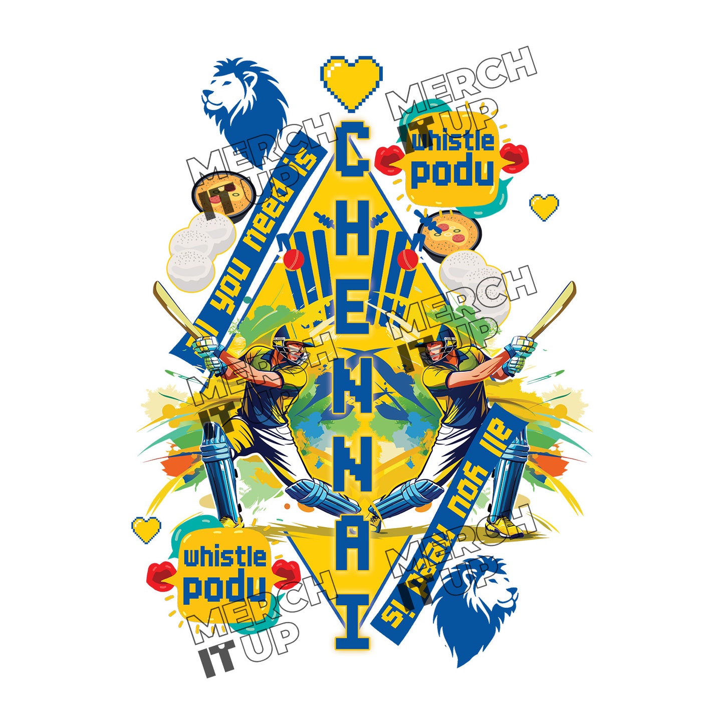 Whistle Podu Vibe - Chennai - Regular Tank Top