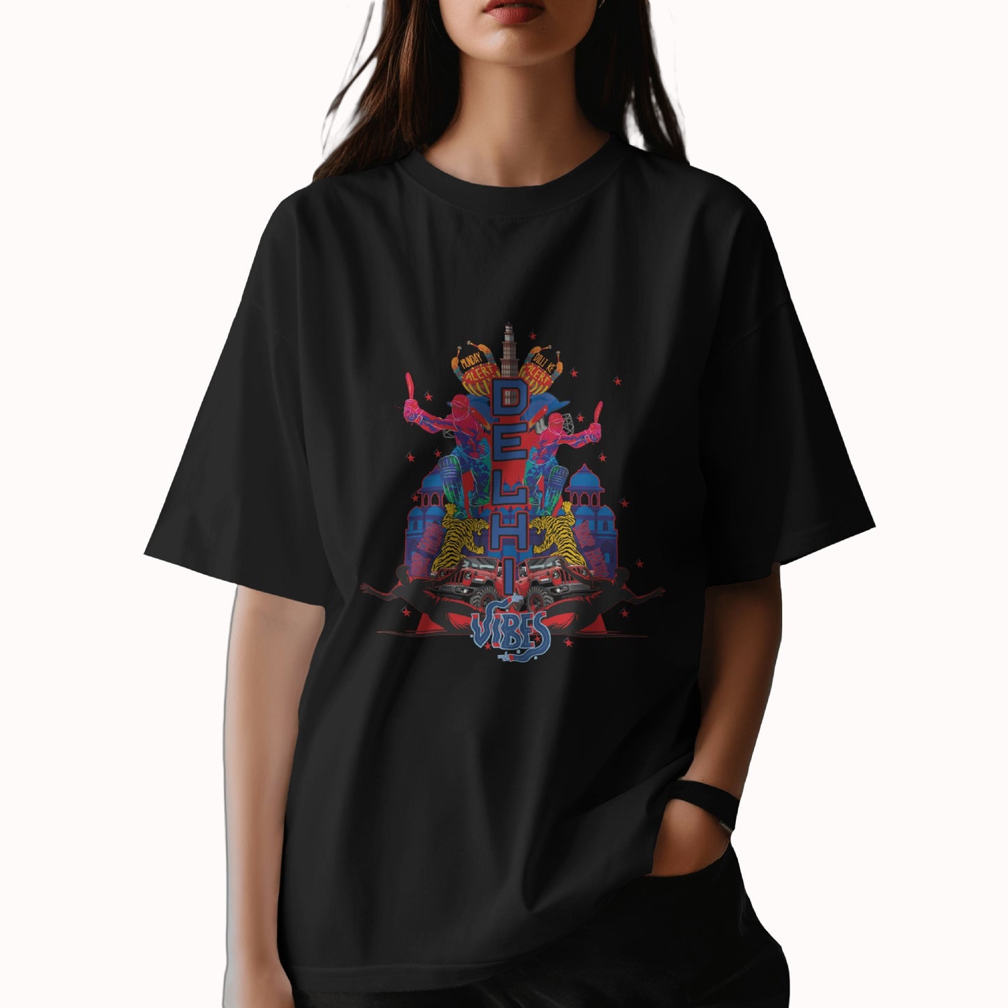 Dilli Se Hoon - Delhi - Oversized T-shirt