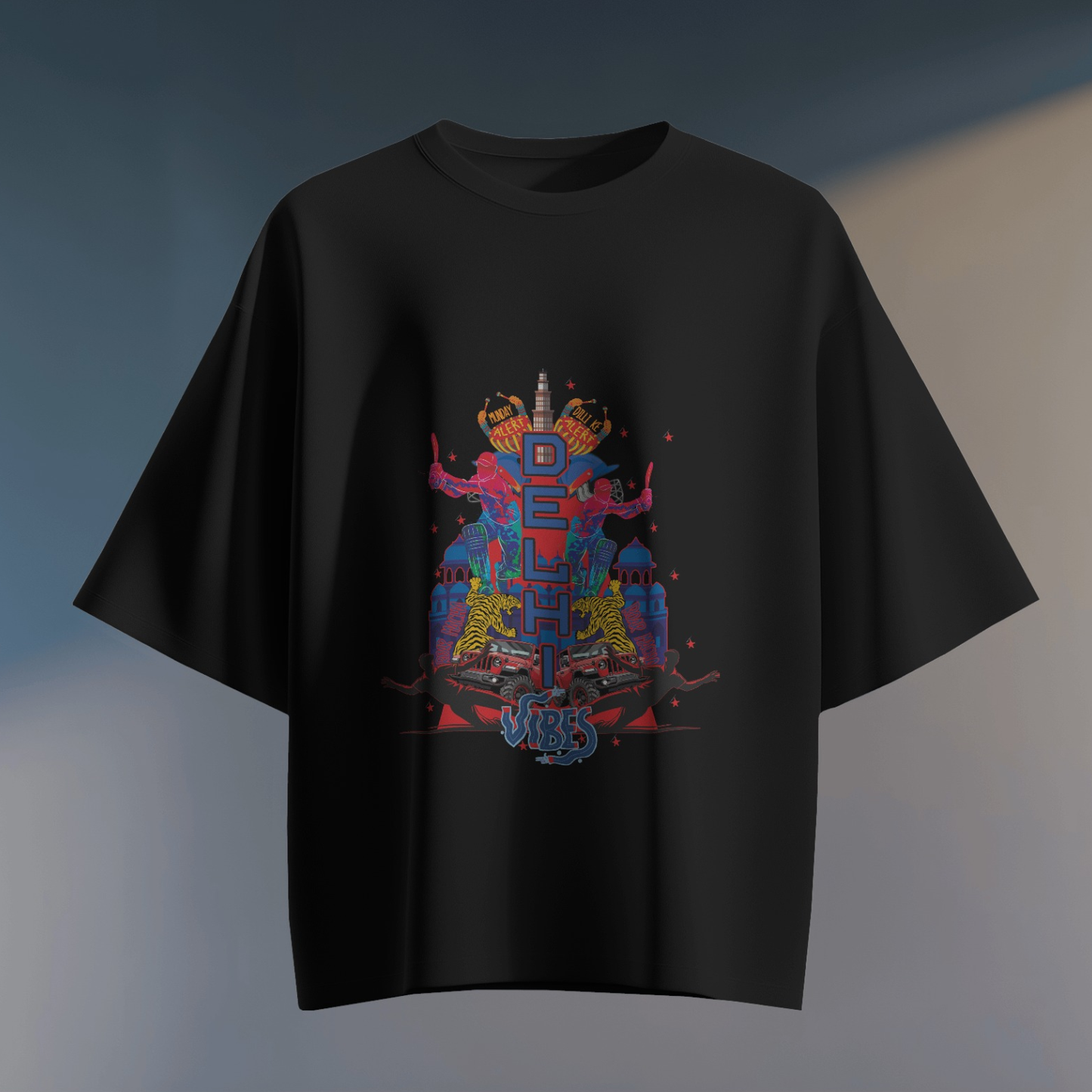 Dilli Se Hoon - Delhi - Oversized T-shirt