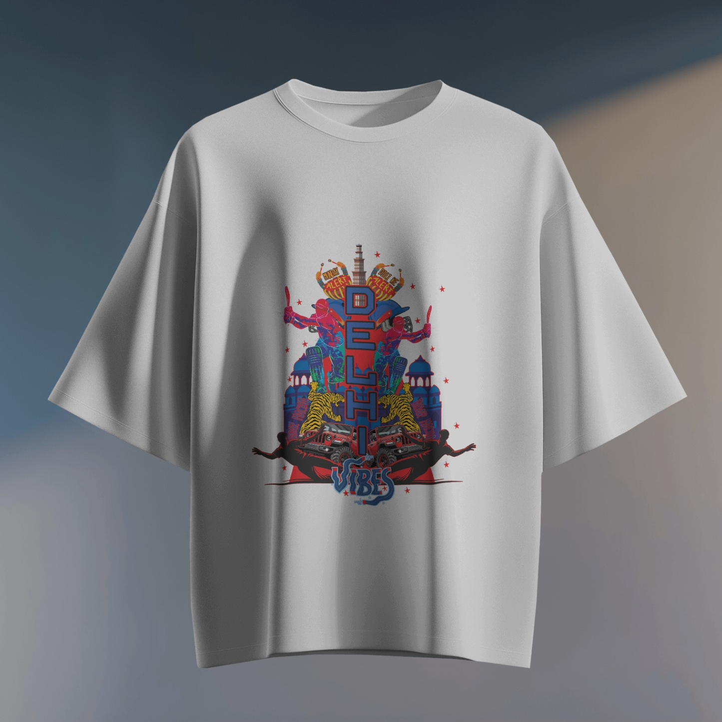 Dilli Se Hoon - Delhi - Oversized T-shirt