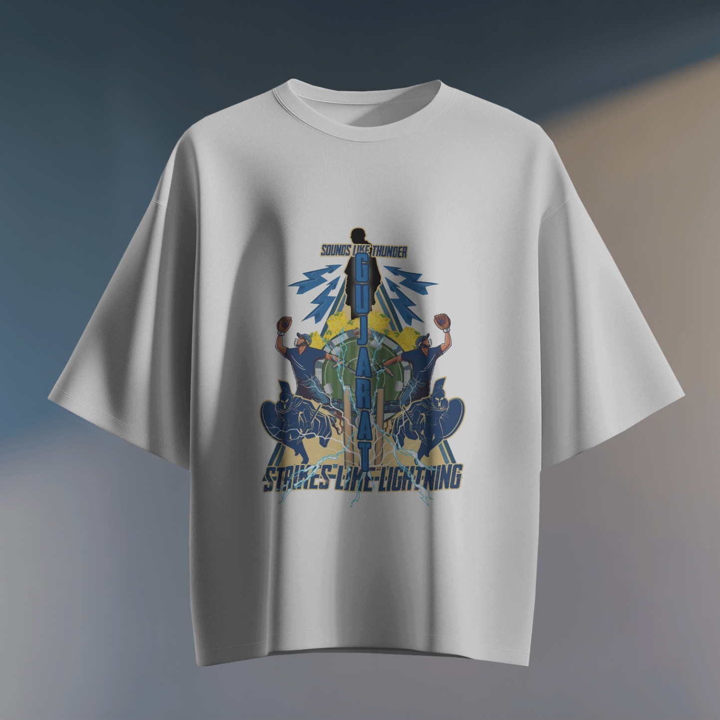 Aavyo Re Garaj! - Gujarat - Unisex Oversized T-shirt