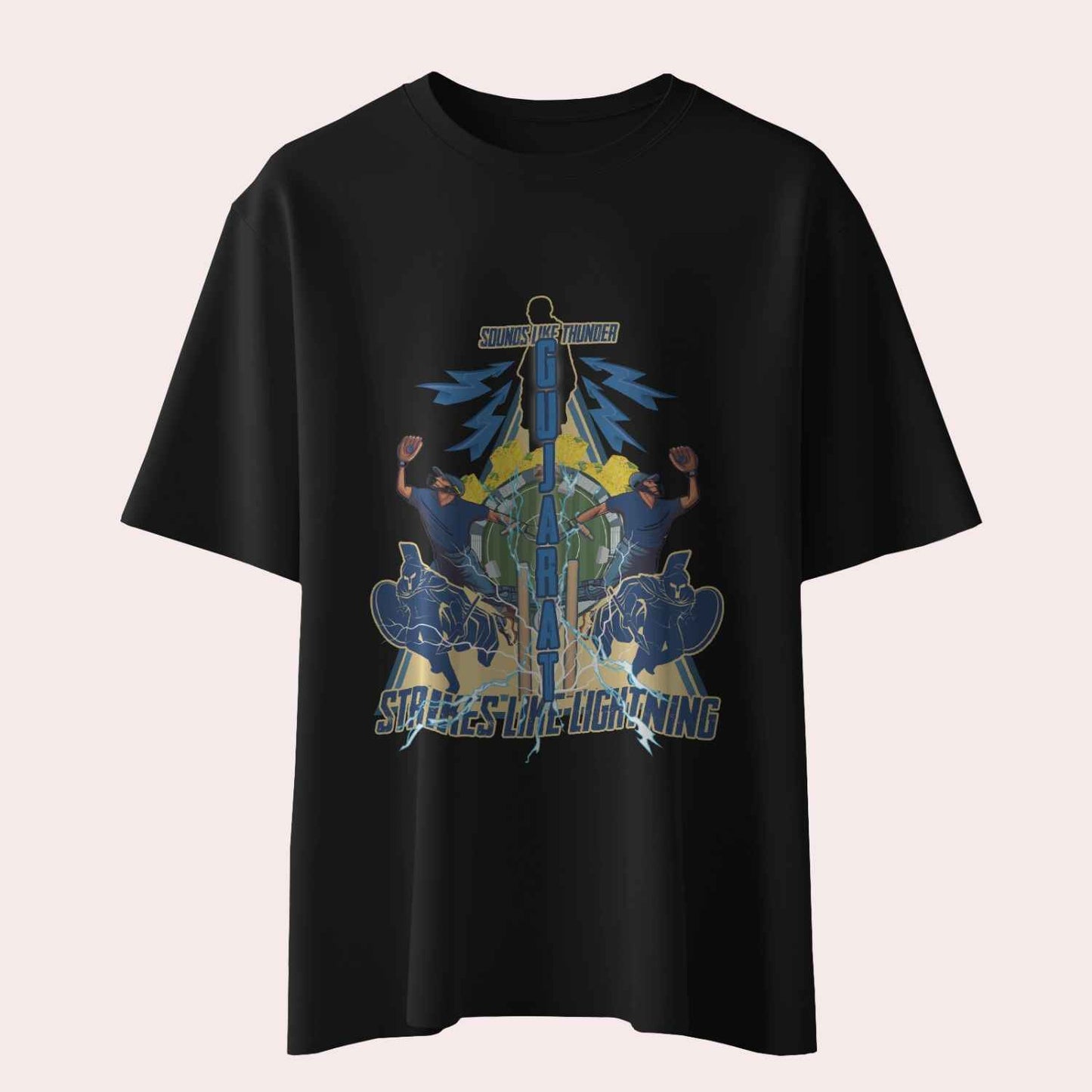 Aavyo Re Garaj! - Gujarat - Unisex Oversized T-shirt