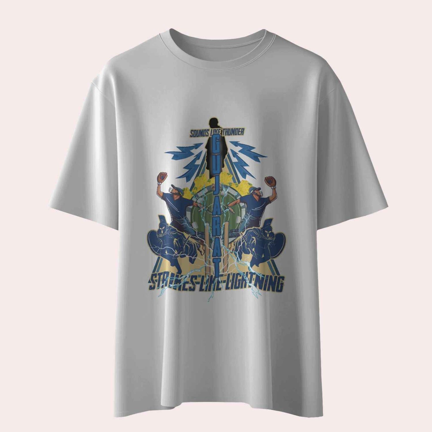 Aavyo Re Garaj! - Gujarat - Unisex Oversized T-shirt