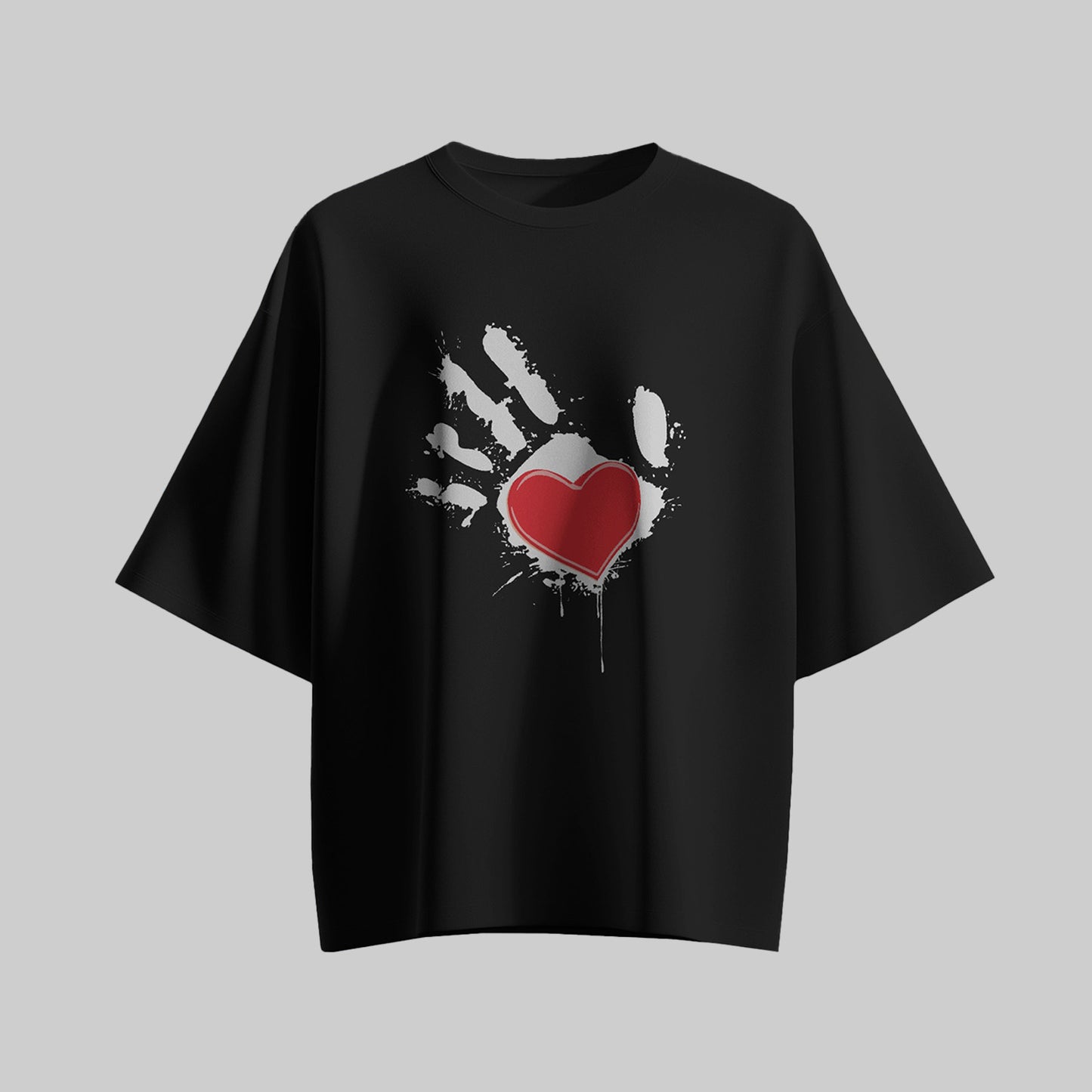 Heart In Hand - Oversized T-shirt