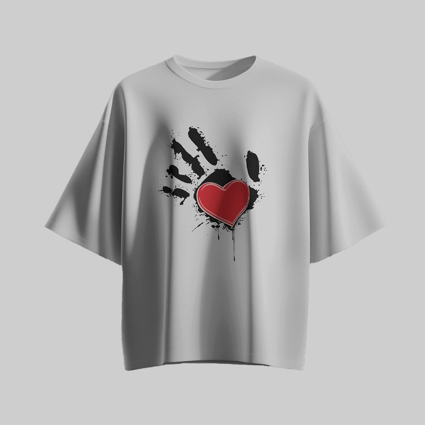 Heart In Hand - Oversized T-shirt