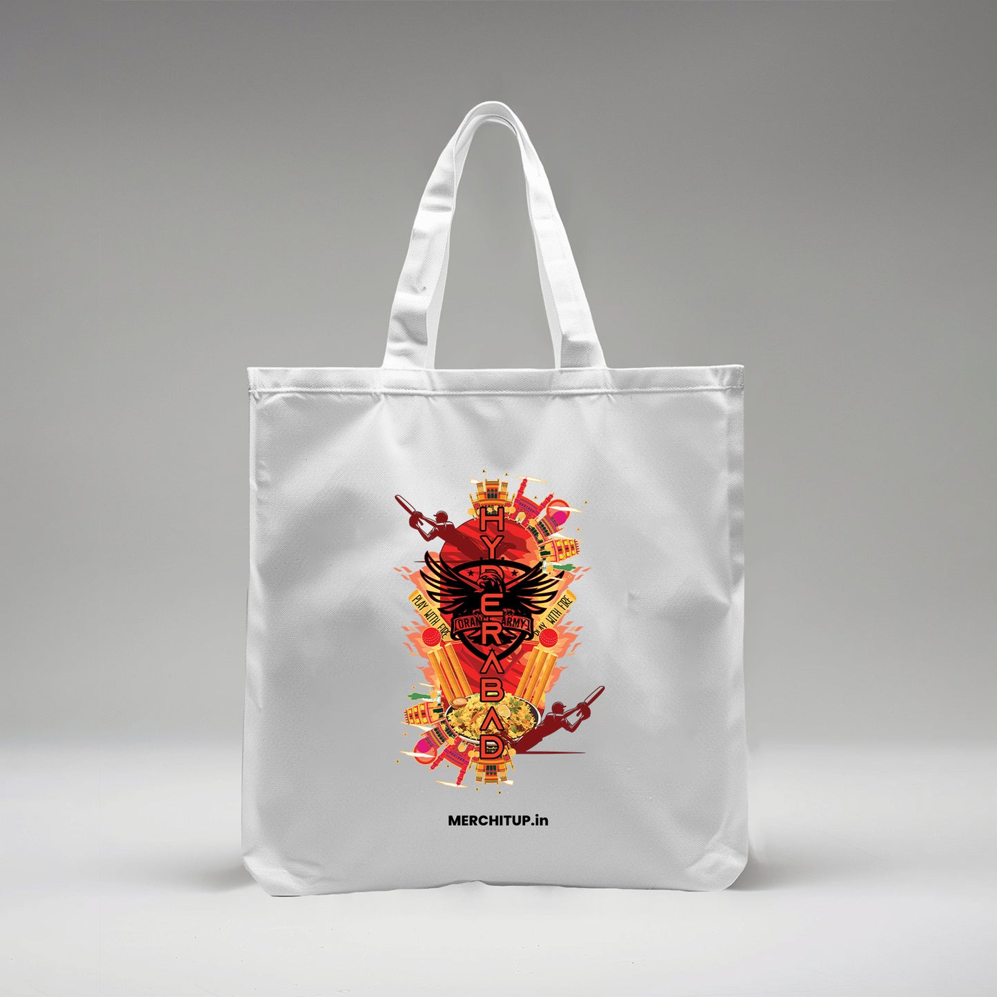 Orange Army - Hyderabad - Tote Bag (Large)
