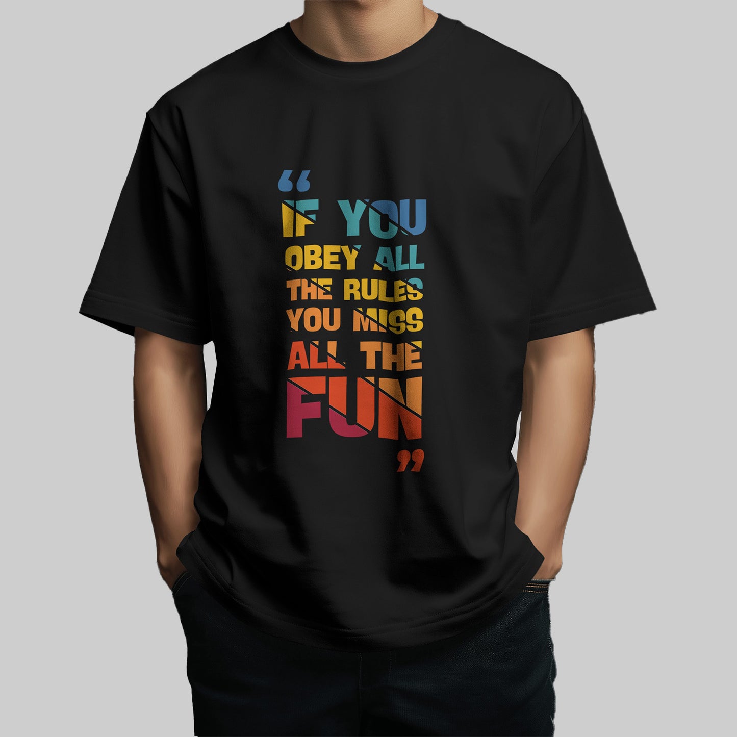 If You Obey - Oversized T-shirt