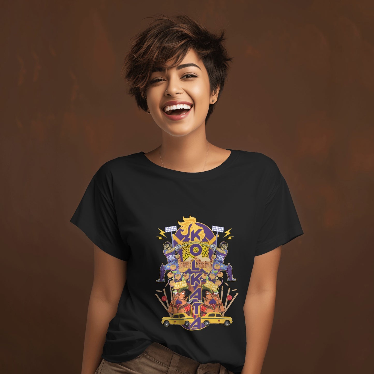 Korbo Lorbo Swagbo - Kolkata - Regular T-shirt