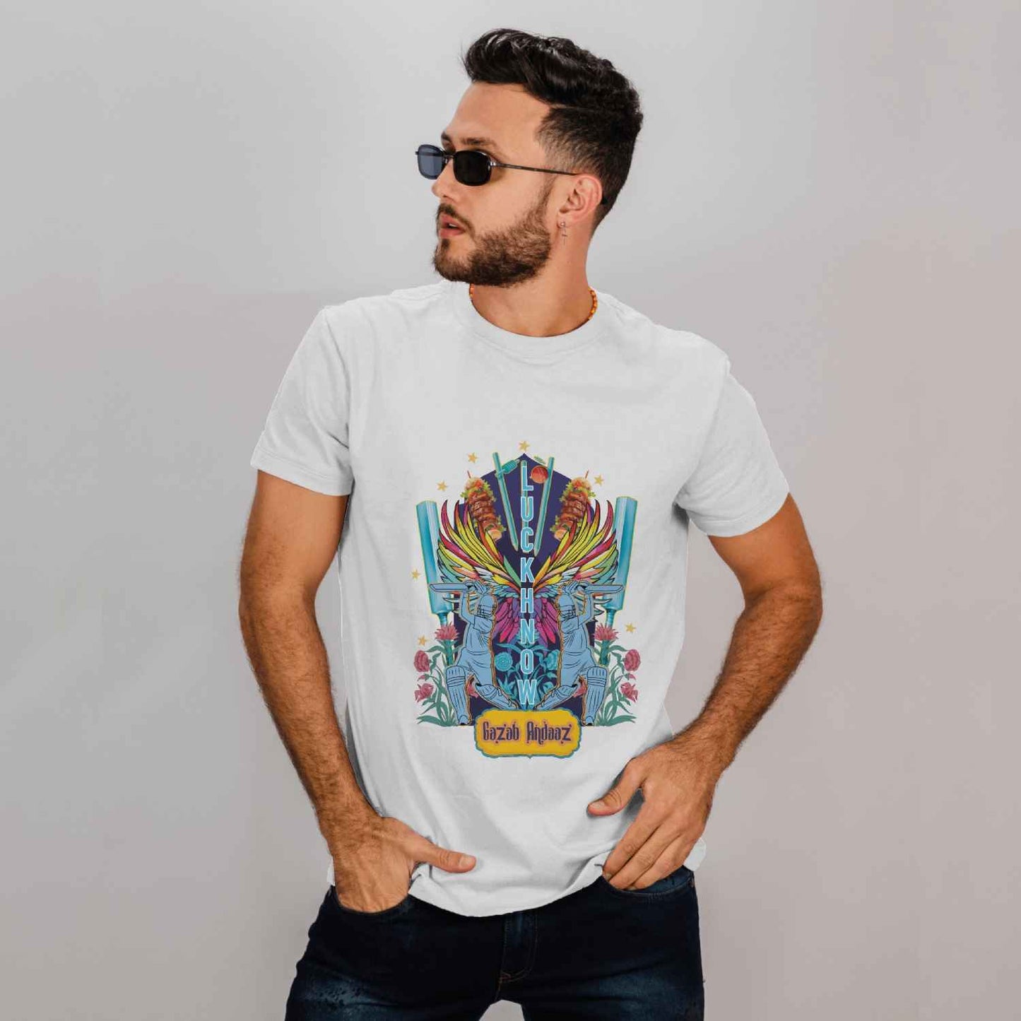 UP Ka Gazab Andaaz - Lucknow - Regular T-shirt
