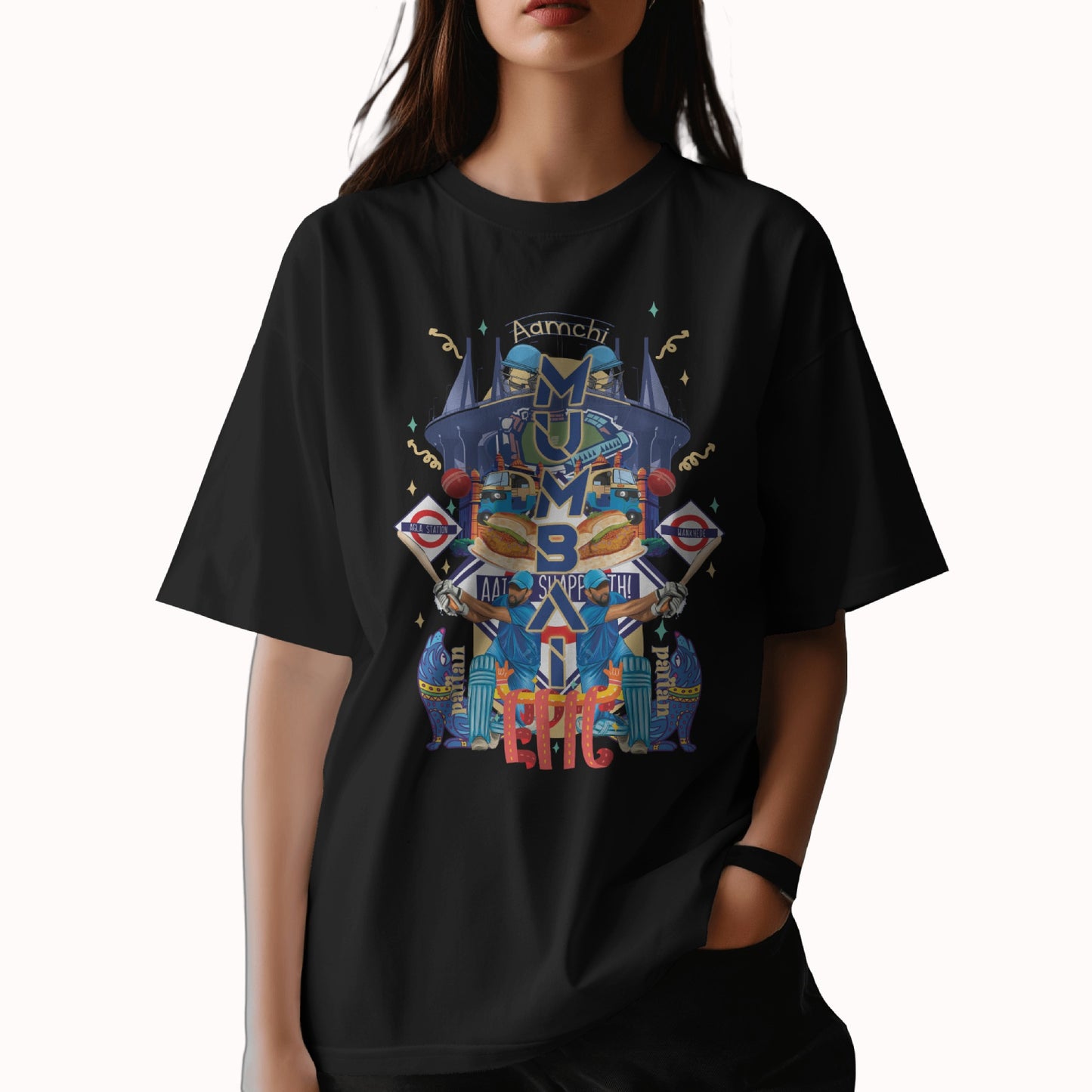 Bombay Meri Jaan - Mumbai - Unisex Oversized T-shirt