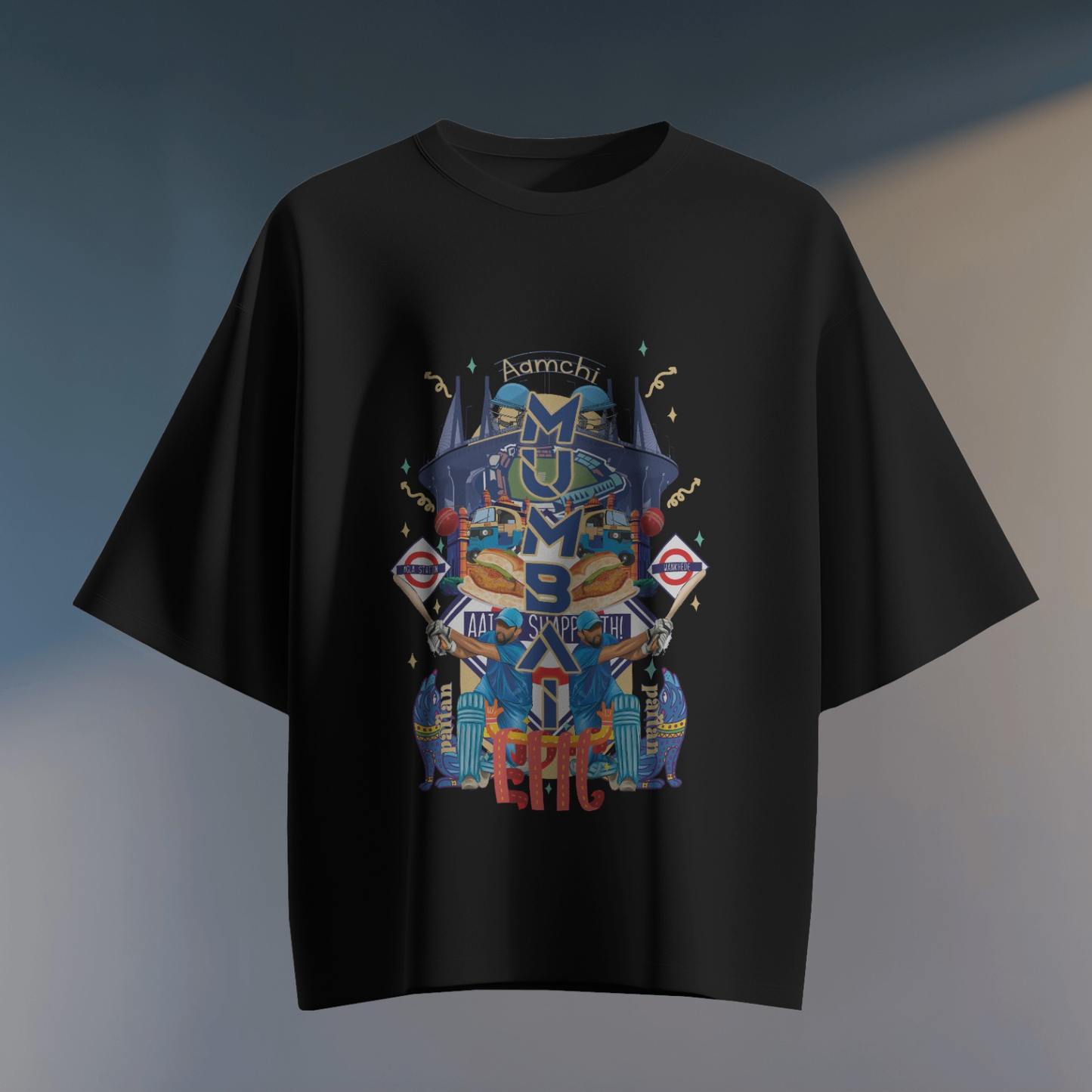 Bombay Meri Jaan - Mumbai - Unisex Oversized T-shirt