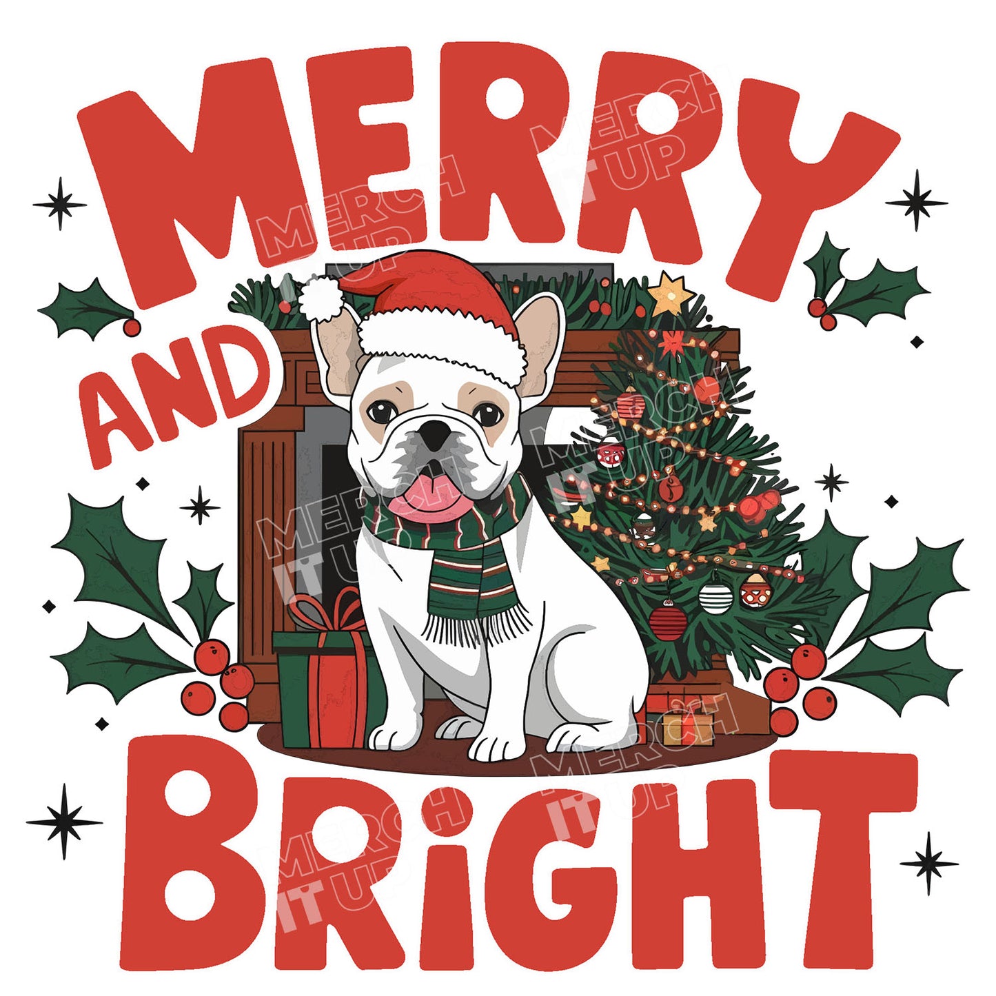 Merry And Bright Hoodies