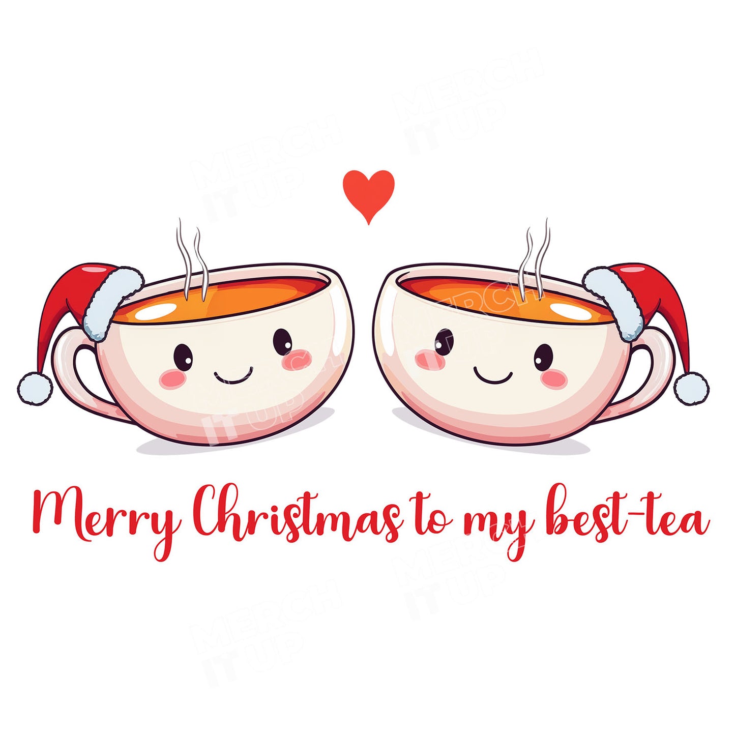 Merry Christmas To My Best-Tea Hoodies
