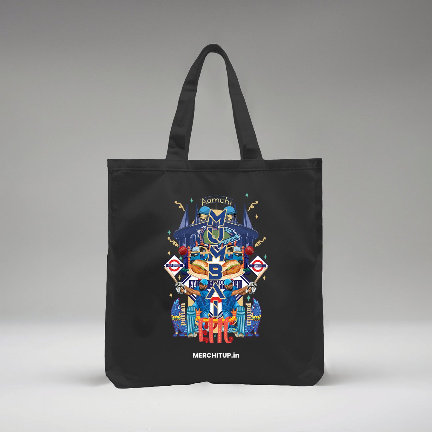 Bombay Meri Jaan - Mumbai - Tote Bag (Large)
