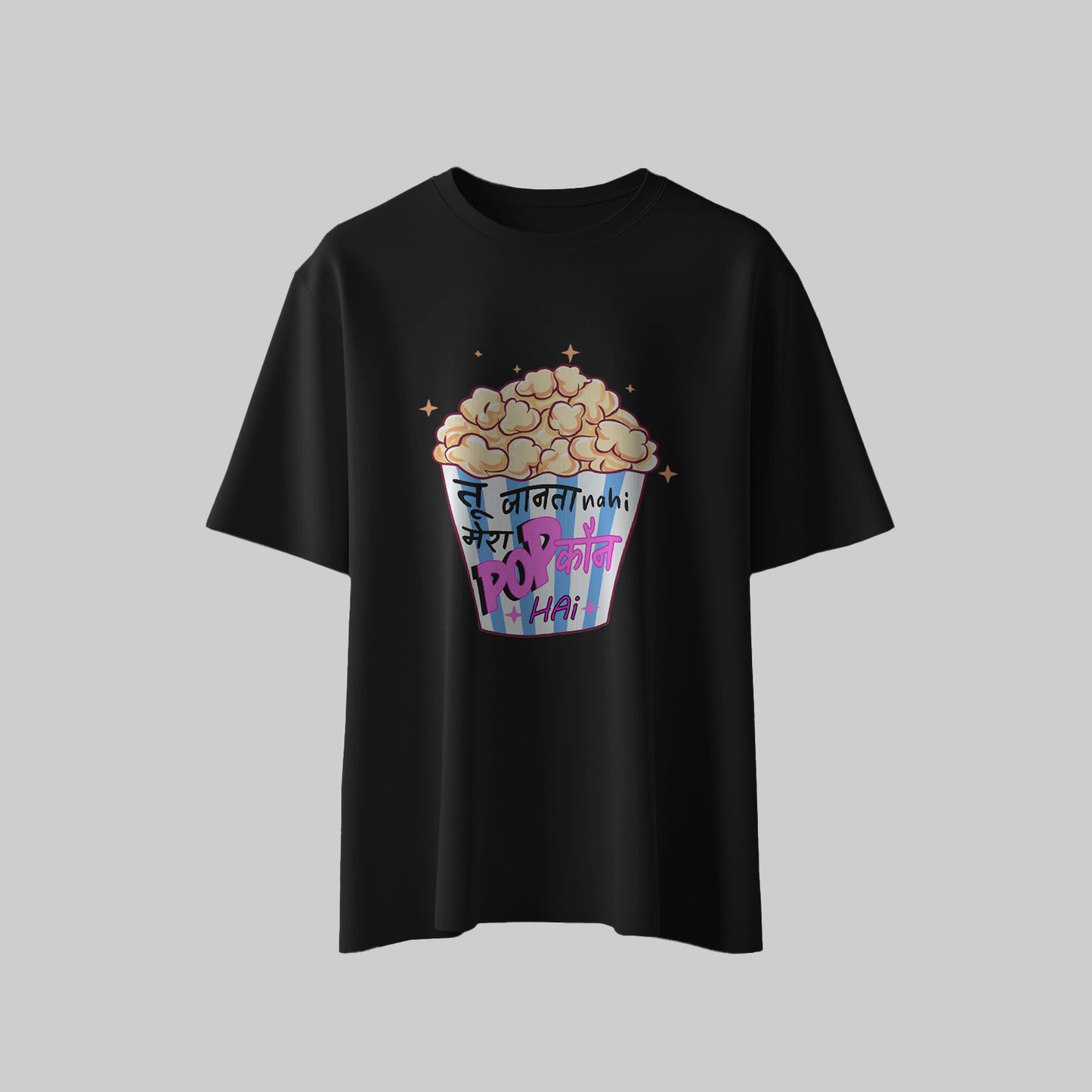 POPcorn Hai - Oversized T-shirt