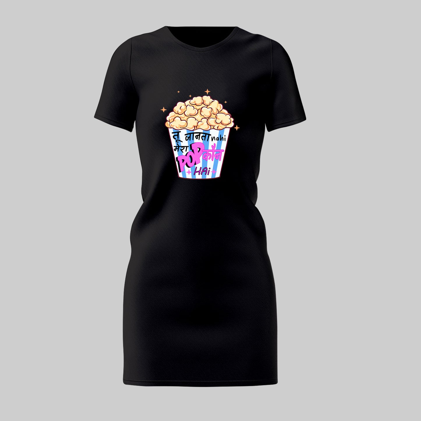 POPcorn Hai - Regular T-shirt Dress