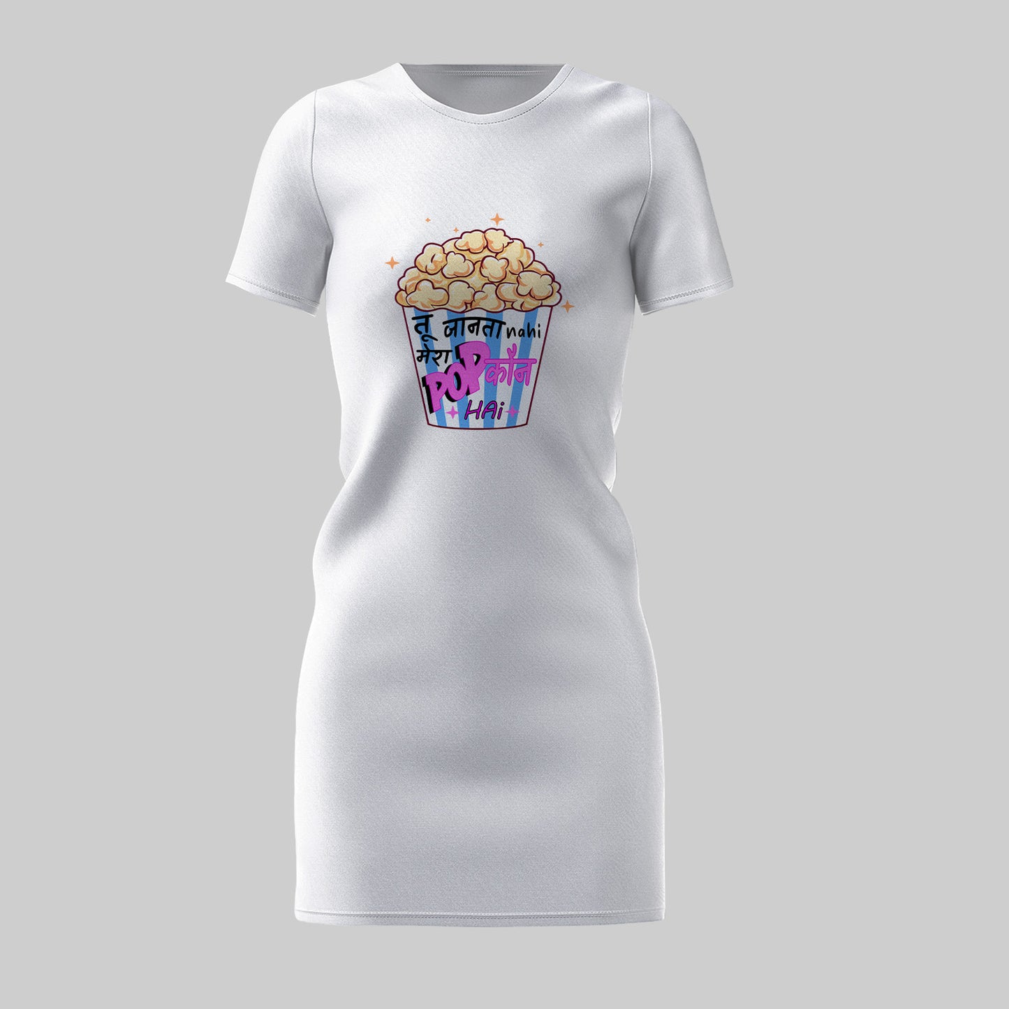 POPcorn Hai - Regular T-shirt Dress