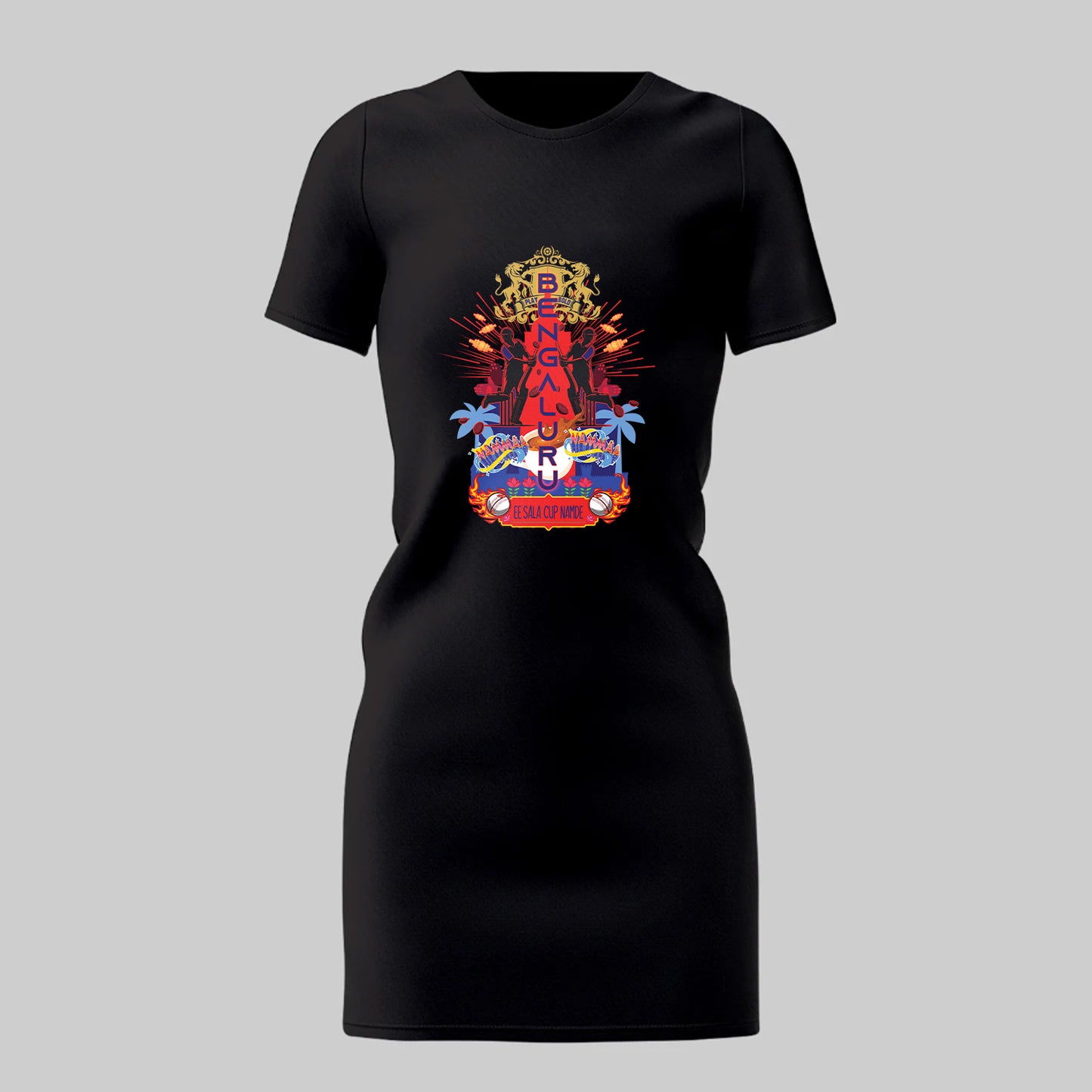 Ee Sala Cup Namde - Bangalore - Regular T-shirt Dress