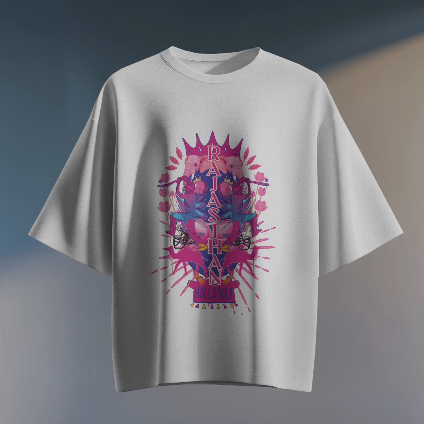 Royal City - Rajasthan - Oversized T-shirt