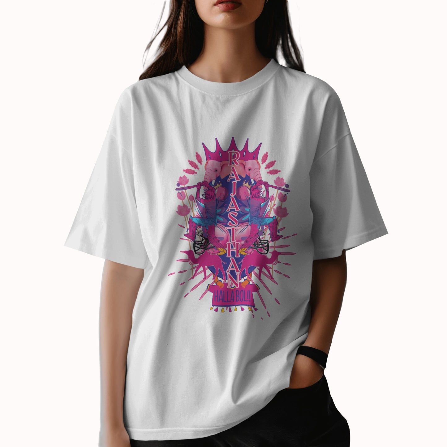 Royal City - Rajasthan - Oversized T-shirt