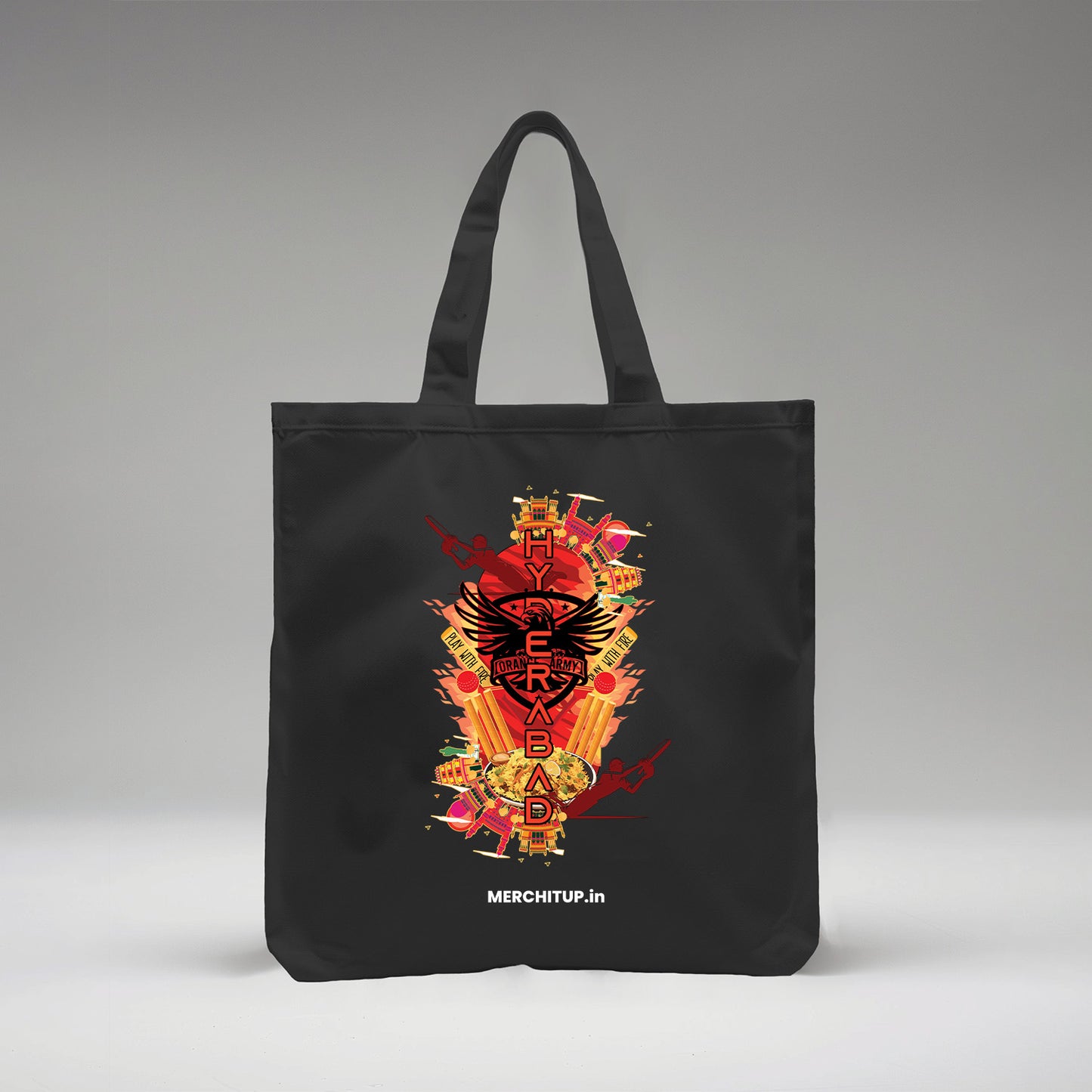 Orange Army - Hyderabad - Tote Bag (Large)