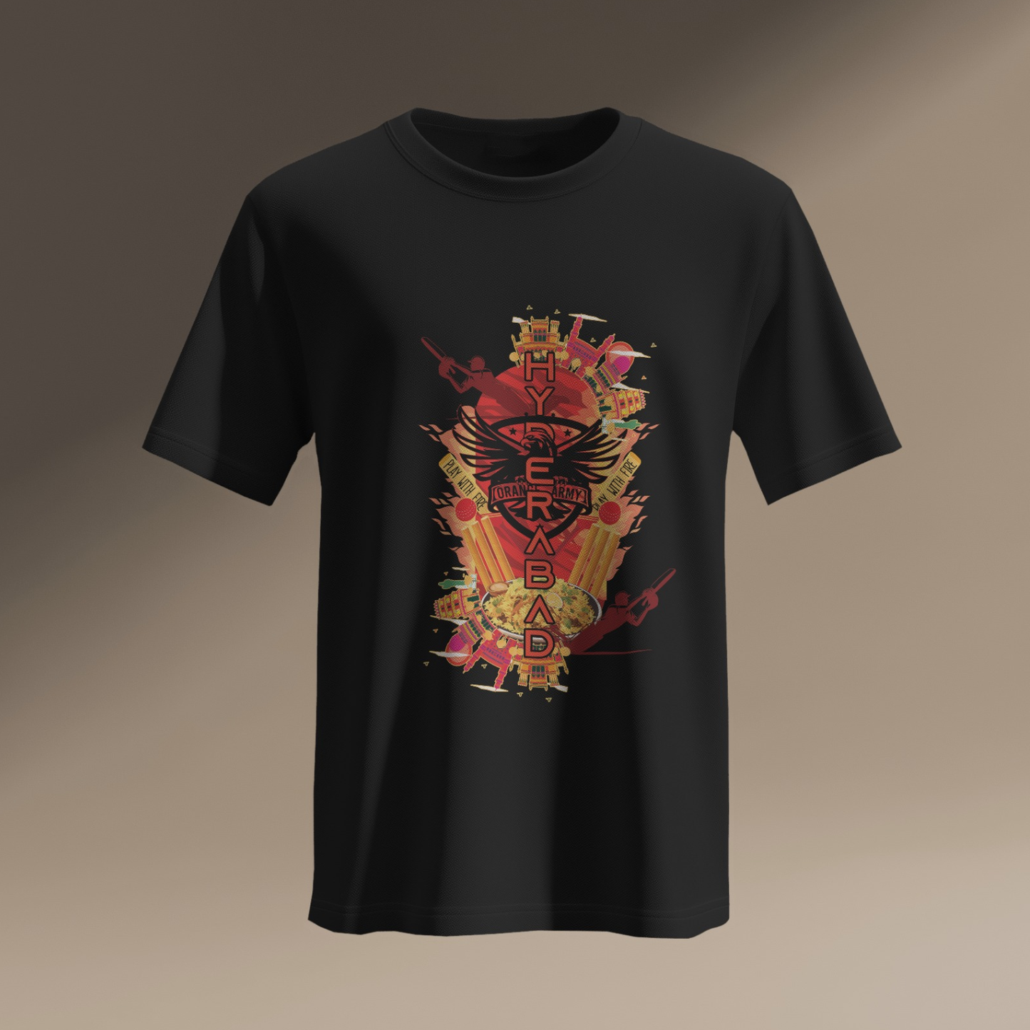 Orange Army - Hyderabad - Regular T-shirt