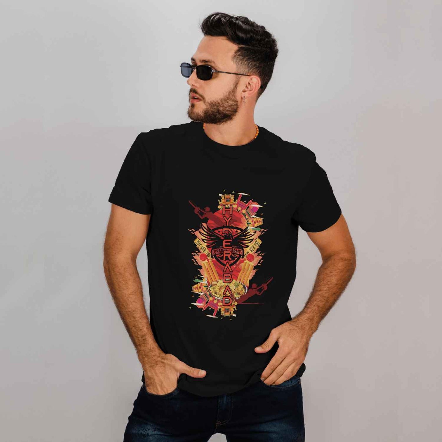 Orange Army - Hyderabad - Regular T-shirt