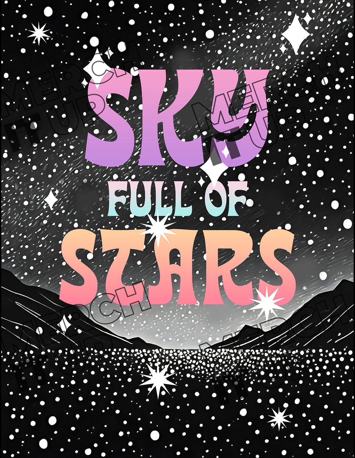 Sky Full Of Stars Hoodies