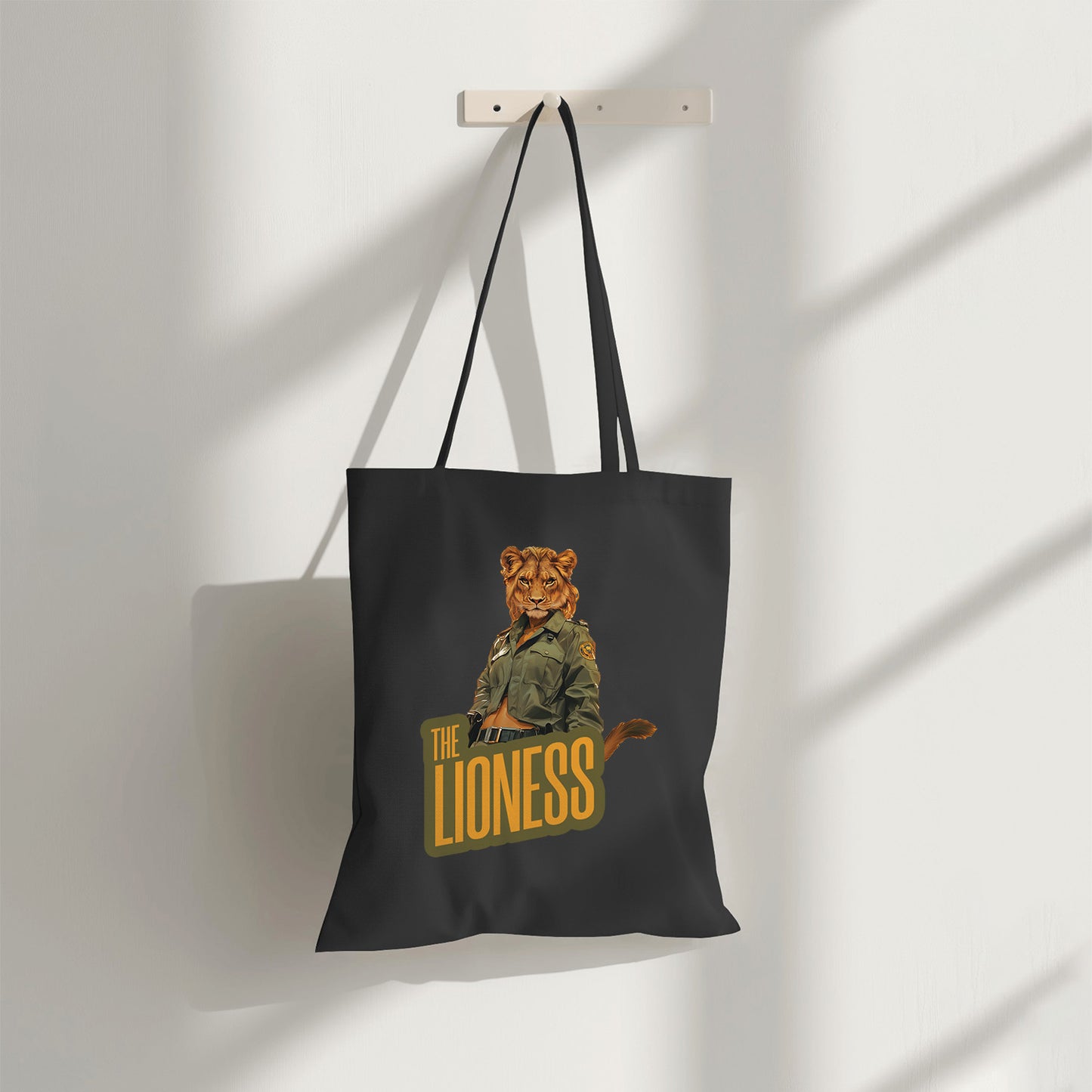 The Lioness Tote Bag (Long Handle)