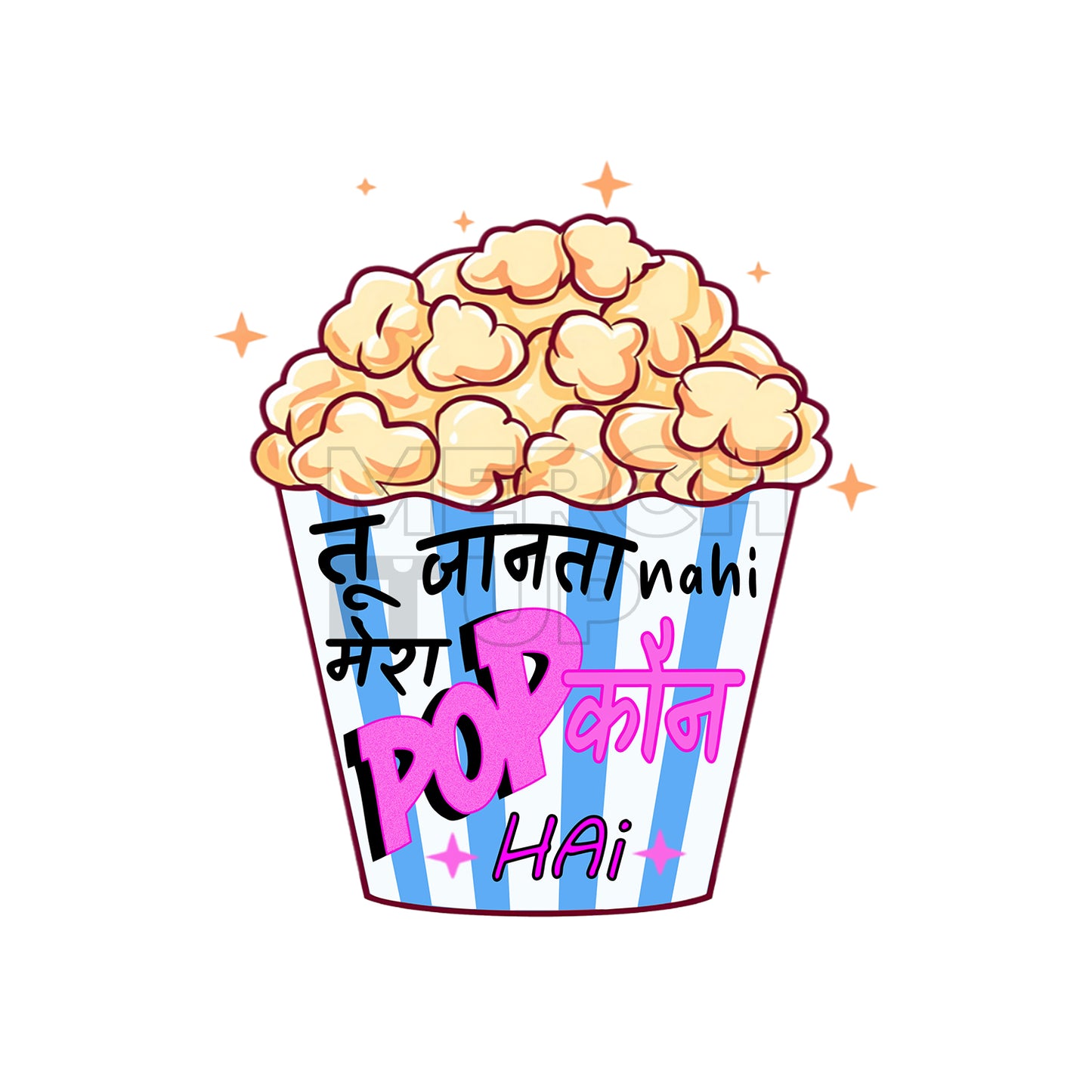 POPcorn Hai - Regular T-shirt Dress