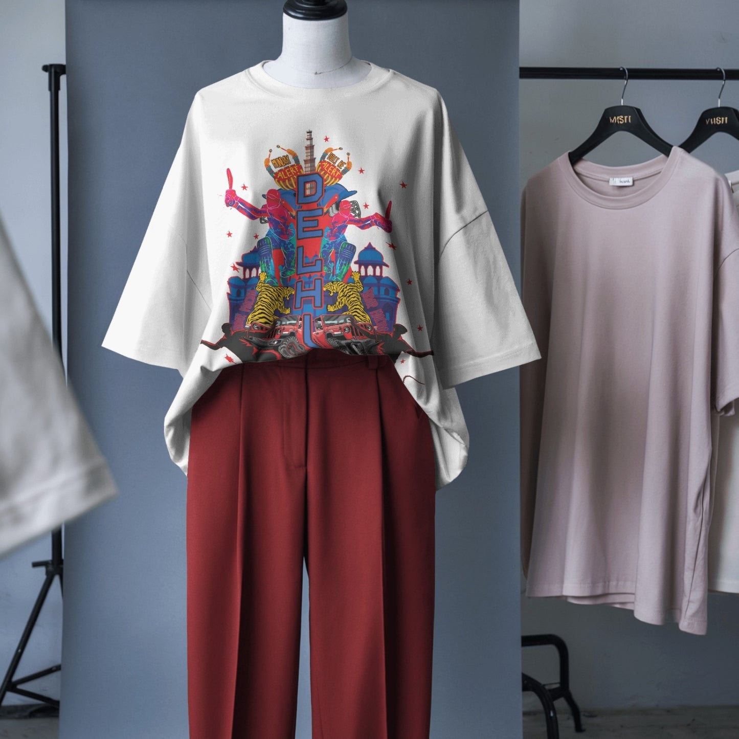 Dilli Se Hoon - Delhi - Oversized T-shirt