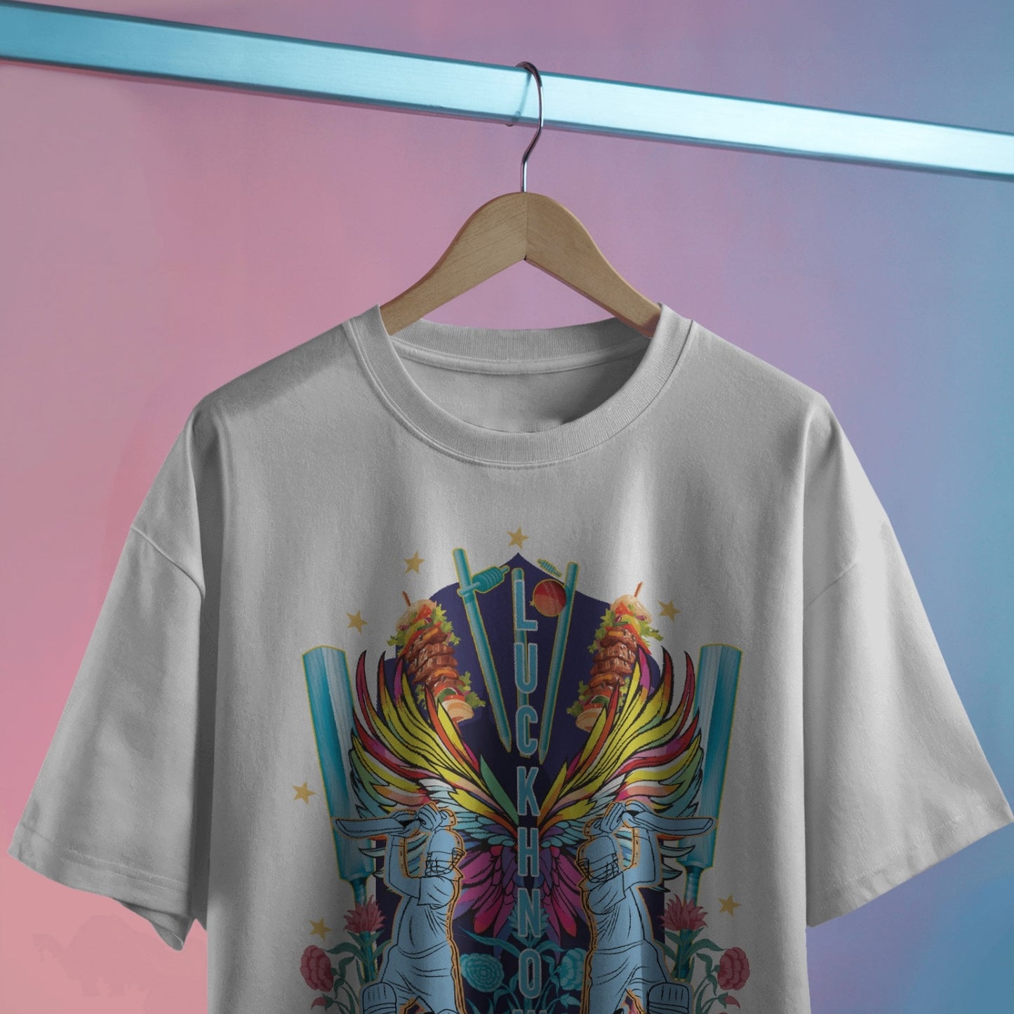 UP Ka Gazab Andaaz - Lucknow - Unisex Oversized T-shirt