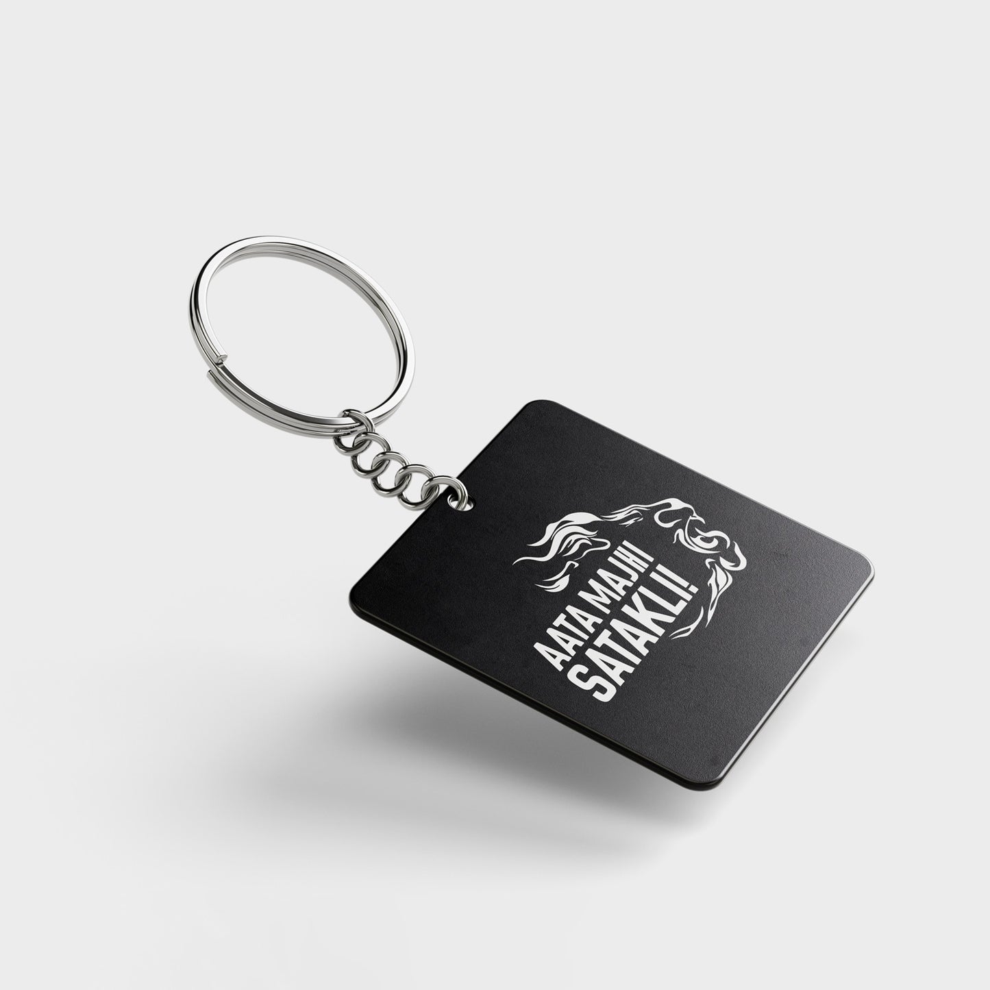 Aata Majhi Satakli Printed Keychains