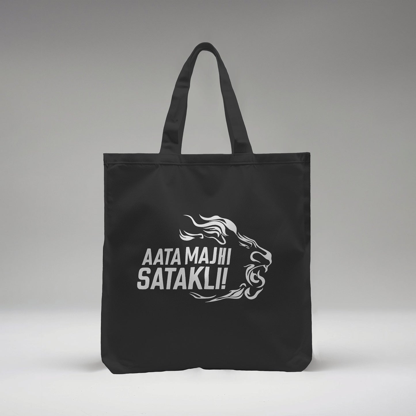 Aata Majhi Satakli Tote Bag (Large)