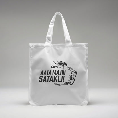 Aata Majhi Satakli Tote Bag (Large)