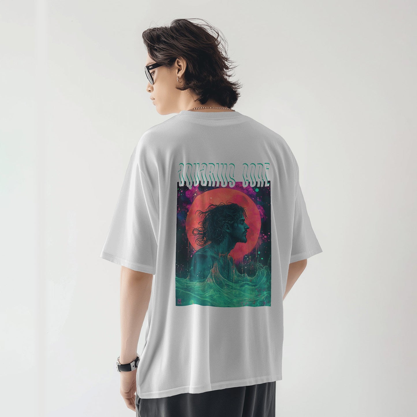 Aquarius Core - Oversized T-shirt