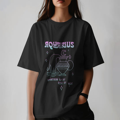 Sky Full Of Stars - Aquarius - Oversized T-shirt