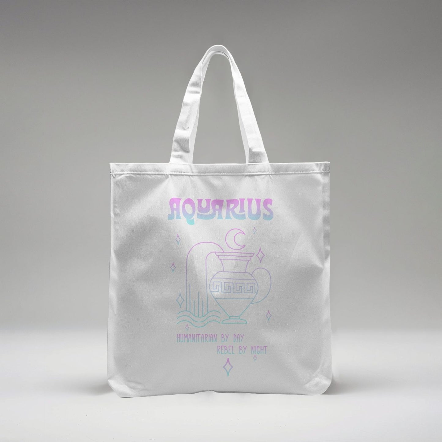 Sky Full Of Stars - Aquarius - Tote Bag (Large)