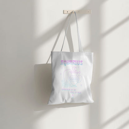 Sky Full Of Stars - Aquarius - Tote Bag (Long Handle)