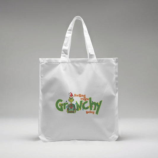 Feeling Extra Grinchy Today - Tote Bag (Large)