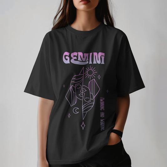 Sky Full Of Stars - Gemini - Oversized T-shirt