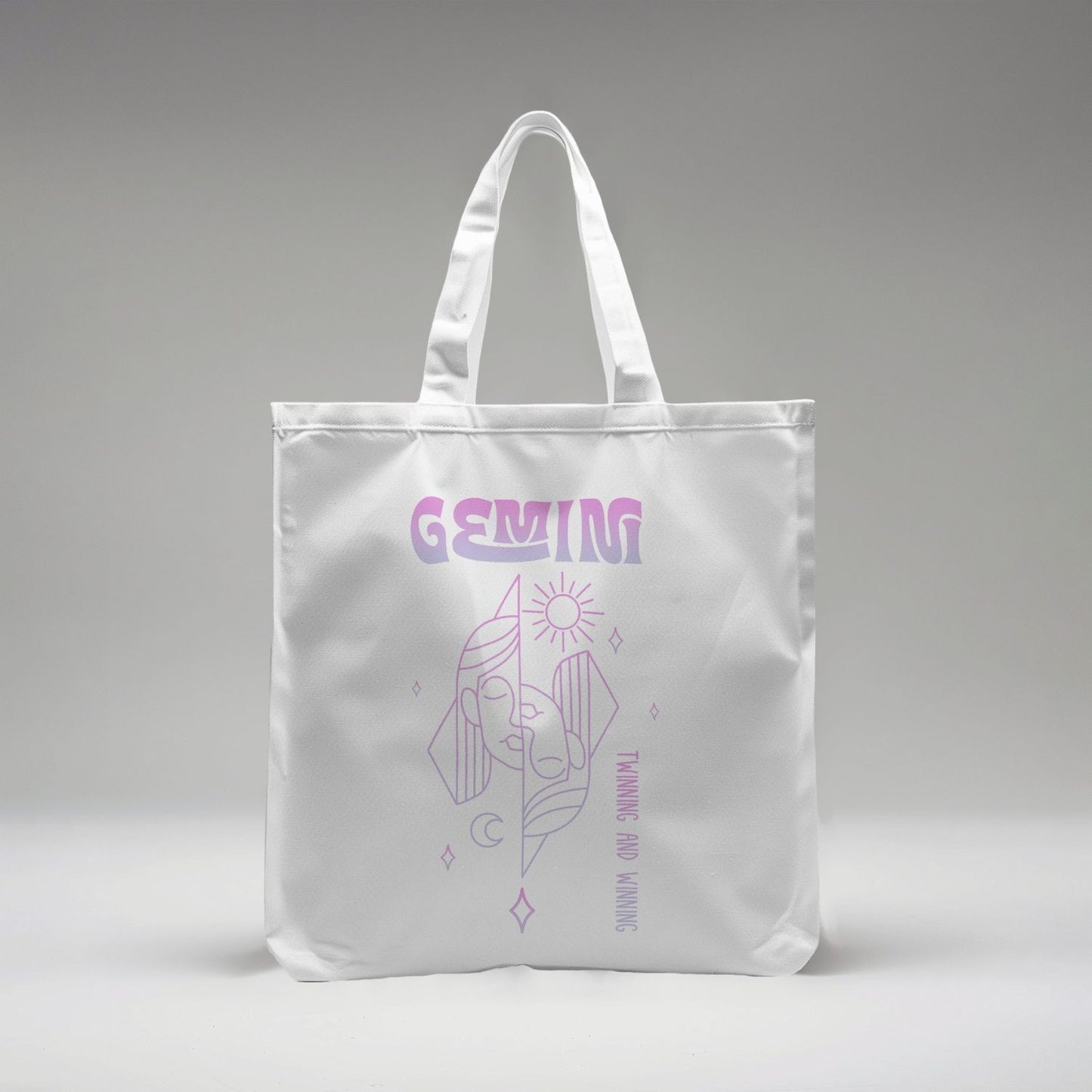 Sky Full Of Stars - Gemini - Tote Bag (Large)