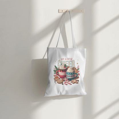 Have A Cup Of Cheer - Tote Bag (Long Handle)