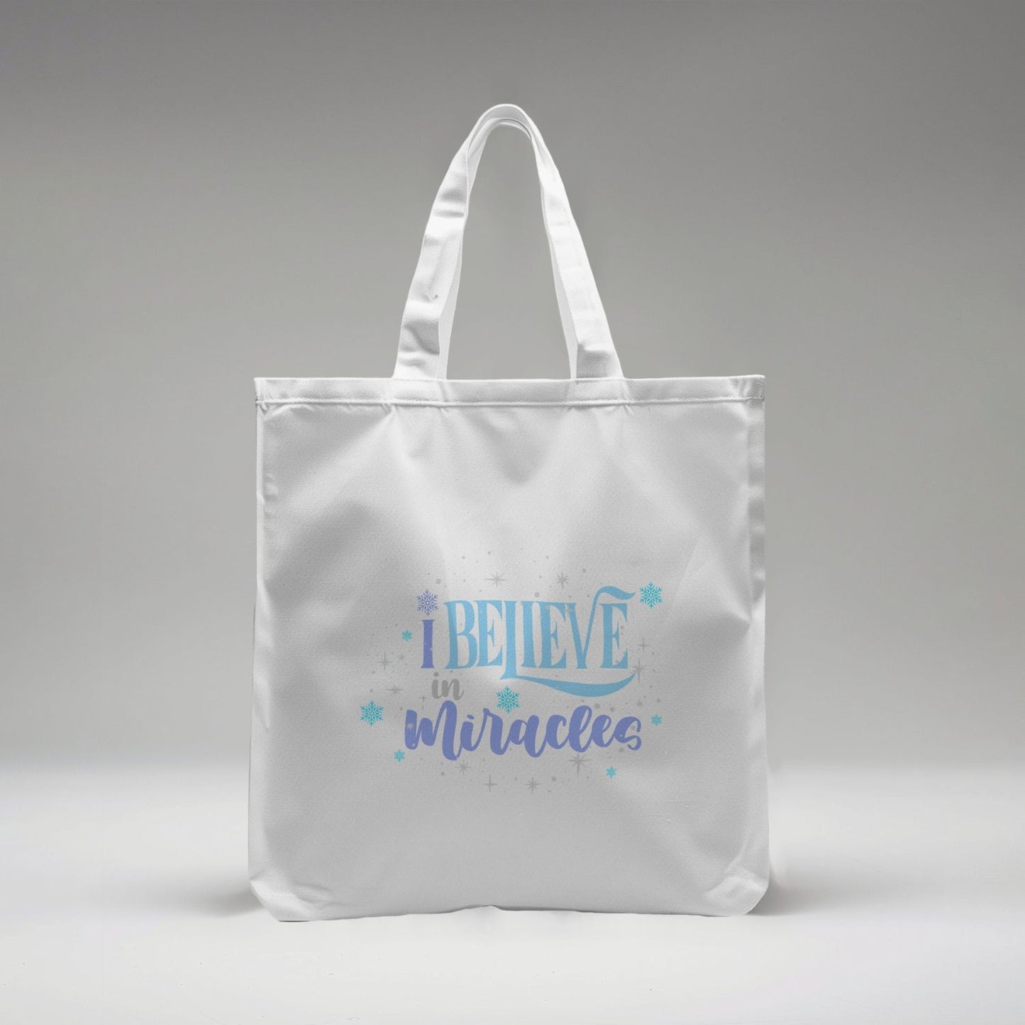 I Believe In Miracles - Tote Bag (Large)