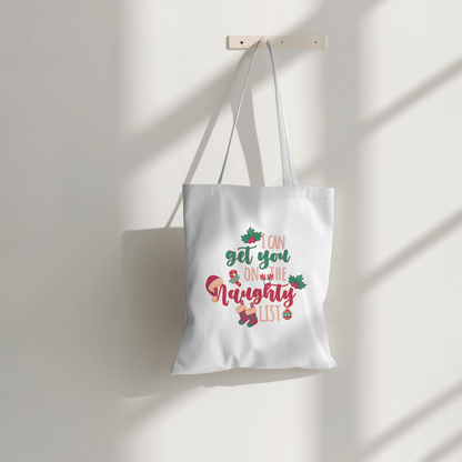 I Can Get You On The Naughty List - Tote Bag (Long Handle)