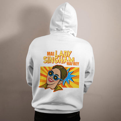 Lady Singham Hai Re Hoodies